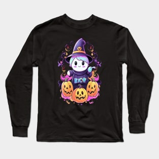 Pumpkin Boo Long Sleeve T-Shirt